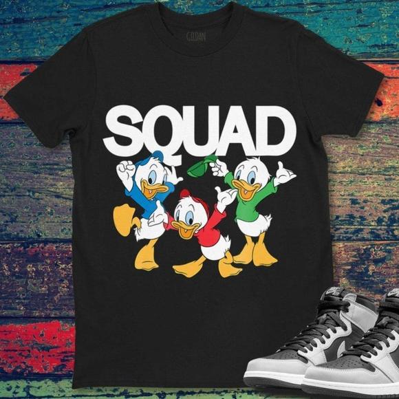 Gildan Other - Disney Donald Duck Huey Shirt, Dewey Louie Disney Squad Friends Tee